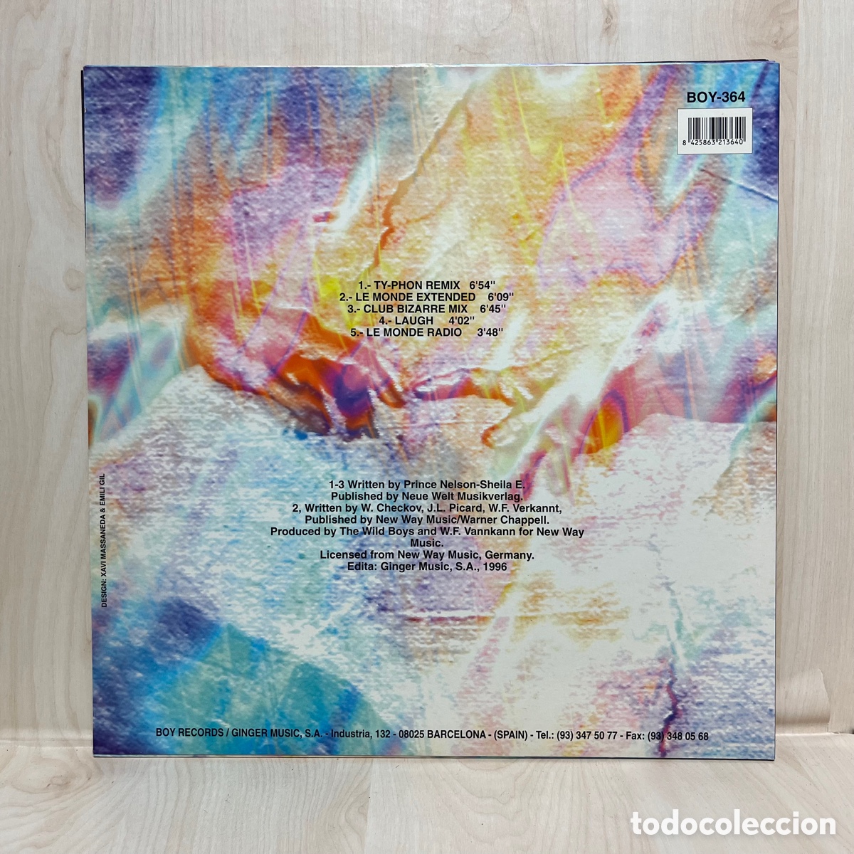Discos de vinilo: Love Sign - A Love Bizarre (12&rdquo;) - Foto 2
