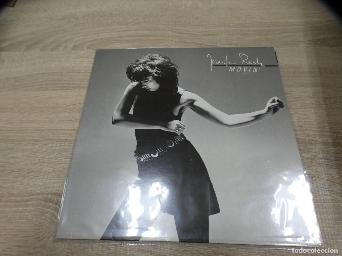 Discos de vinilo: LOTT180 LP JENNIFER RUSH MOVING HOLANDA 1985 BUEN ESTADO GENERAL CON ENCARTE
