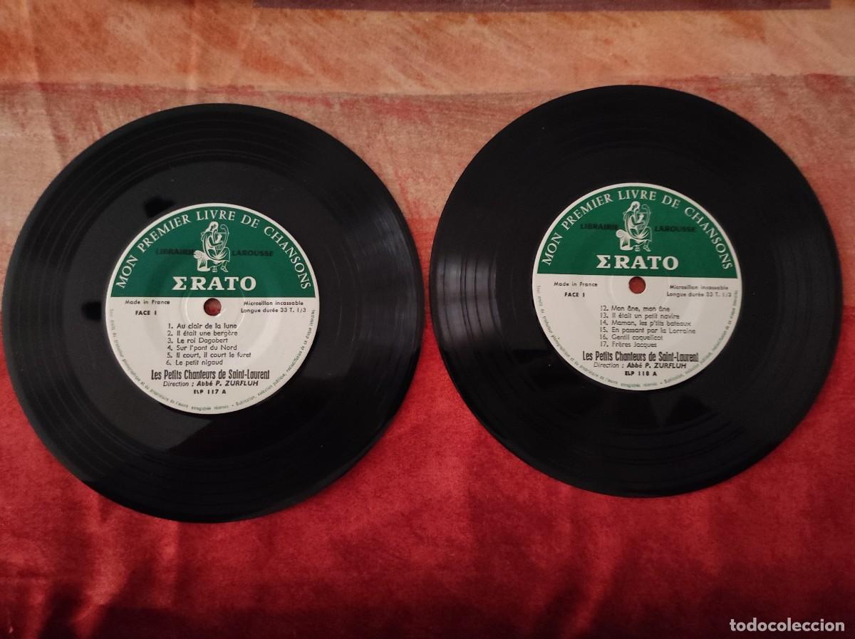 Discos de vinilo: Les Petits Chanteurs De Saint-Laurent &ndash; Mon Premier Livre De Chansons - 2 x 7&rdquo; nuevos Label: Erato