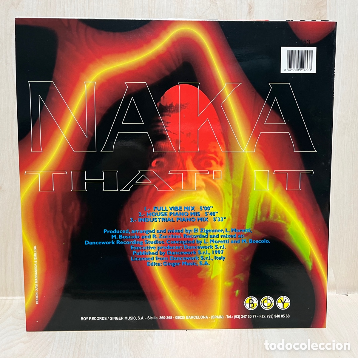 Discos de vinilo: Naka - Thats It (12&rdquo;) - Foto 2