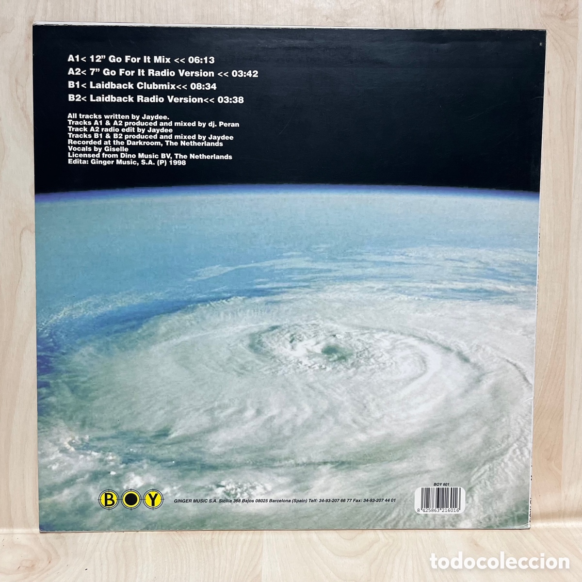 Discos de vinilo: Jaydee - Reste Chez Moi (12&rdquo;) - Foto 2