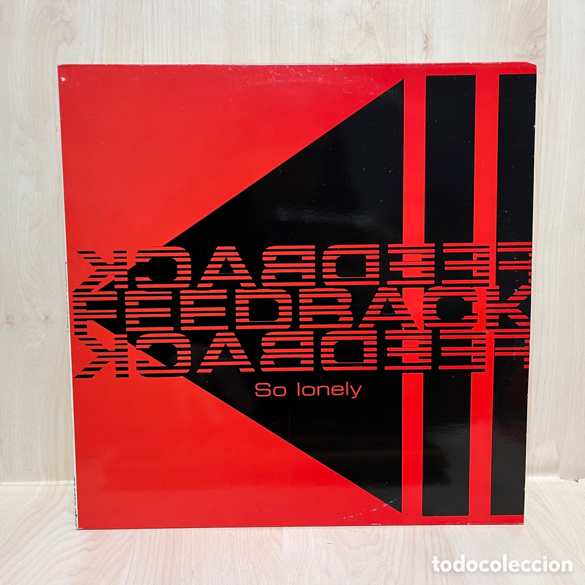 Discos de vinilo: Feedback - So Lonely (12&rdquo;) - Foto 1