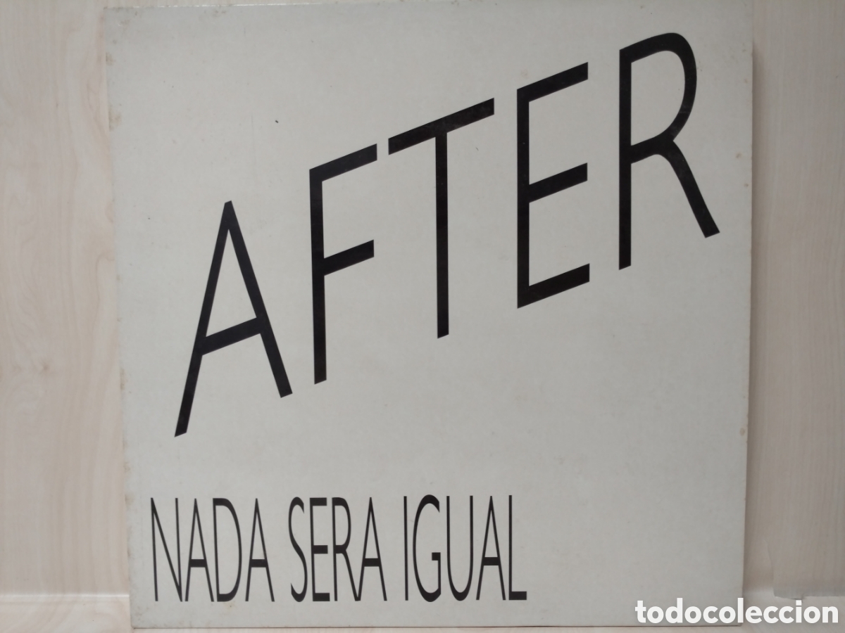 Discos de vinilo: After - Nada Ser&aacute; Igual (12&rdquo;, Maxi) - Foto 1