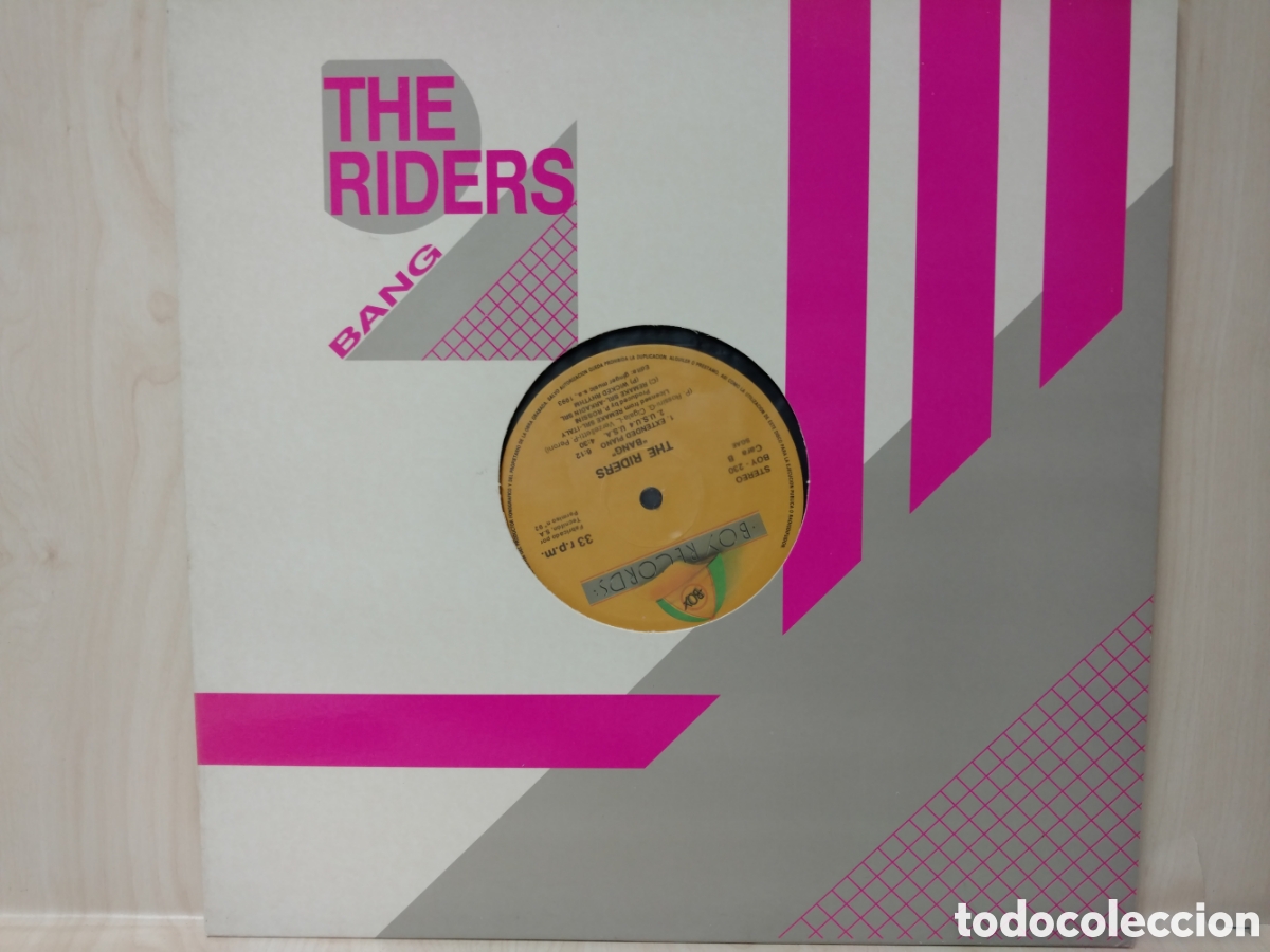 Discos de vinilo: The Riders - Bang (12&rdquo;, Maxi) - Foto 1
