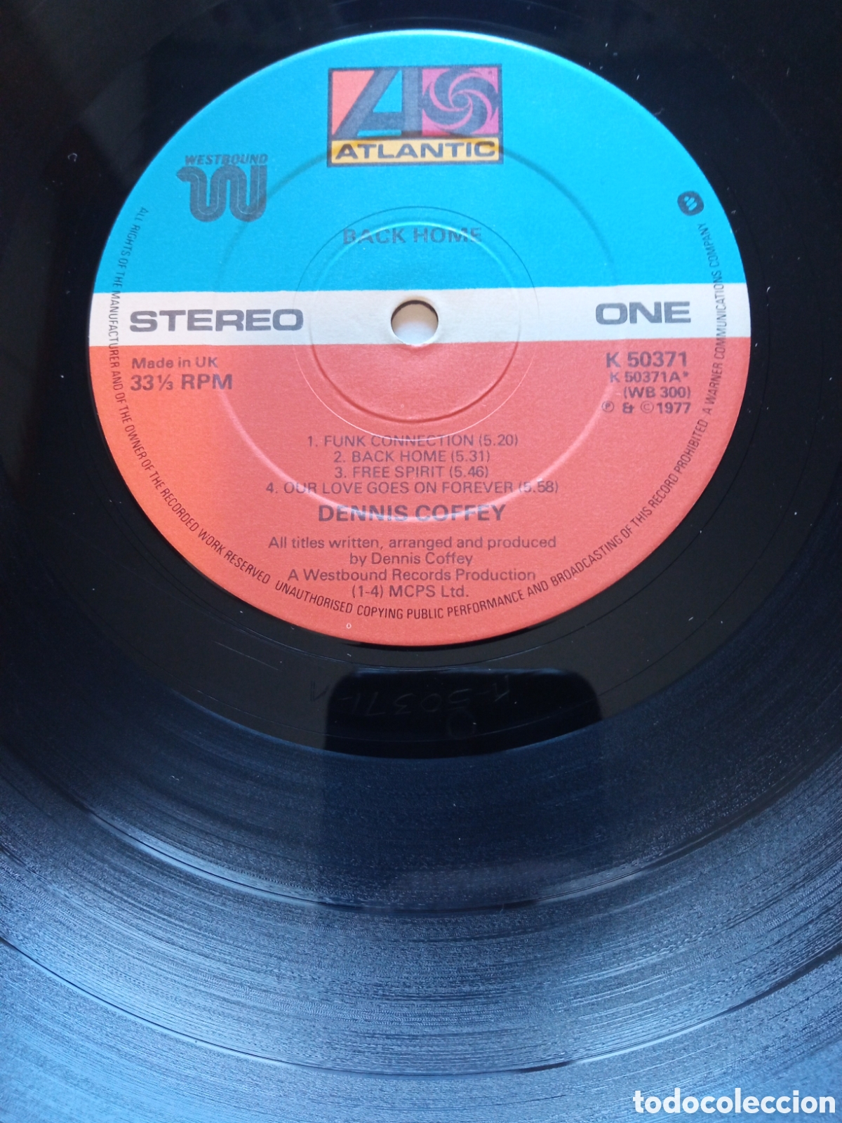 Discos de vinilo: Dennis Coffey - Back home - Foto 3