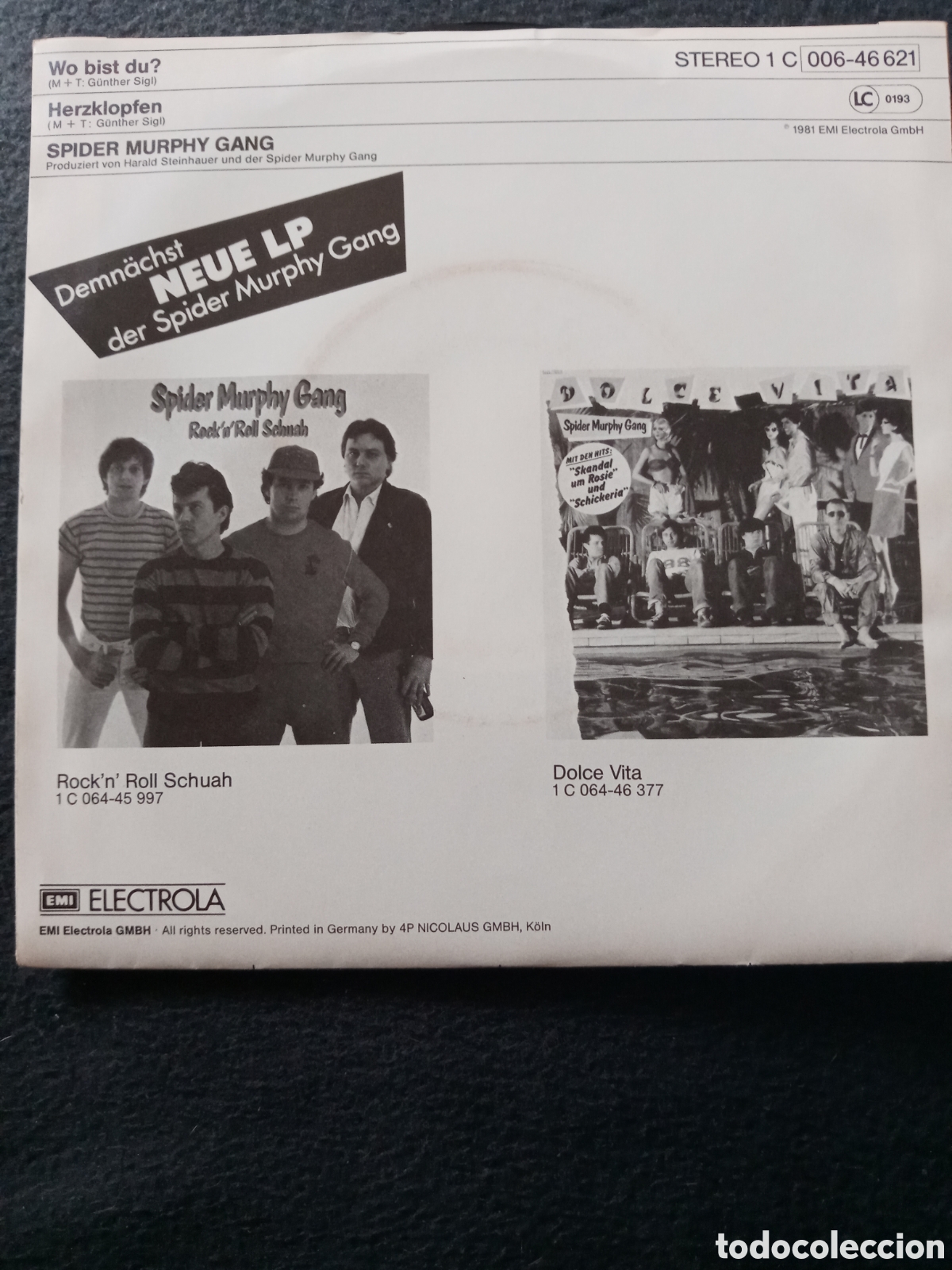 Discos de vinilo: Spider Murphy Gang.wo bist du? - Foto 2