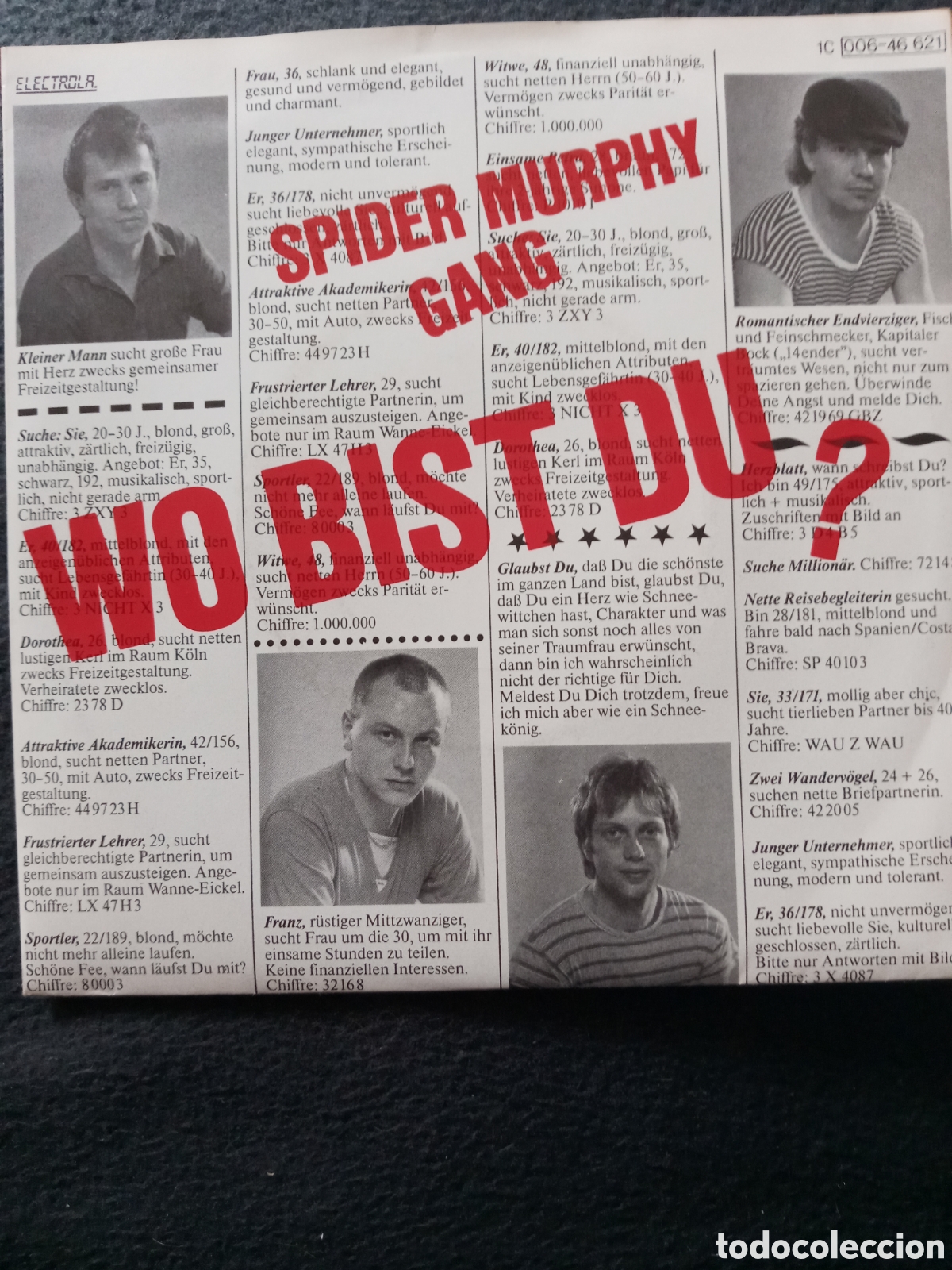 Discos de vinilo: Spider Murphy Gang.wo bist du? - Foto 1