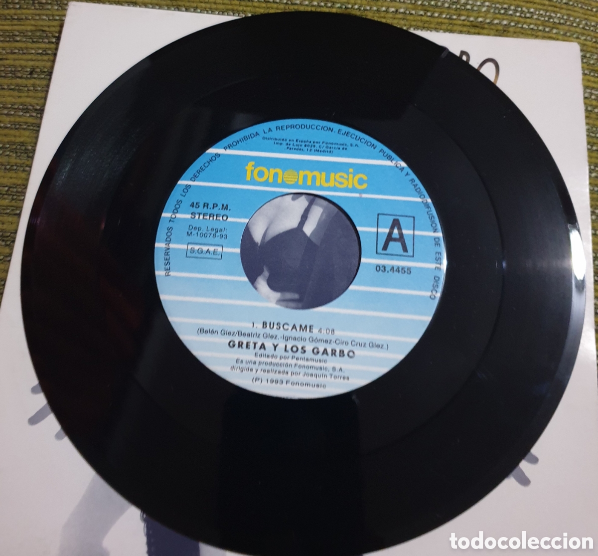 Discos de vinilo: Greta y los garbo - buscame - Foto 2