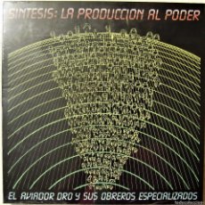 Discos de vinilo: AVIADOR DRO.SINTESIS:LA PRODUCCION AL PODER..REED 2009...BOX PRECINTADO