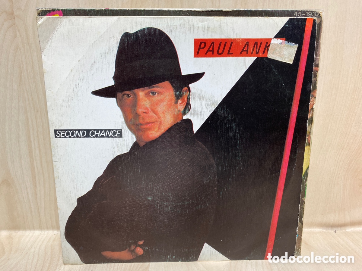 Discos de vinilo: Paul Anka - Second Chance (7&rdquo;, Single, Promo) - Foto 1