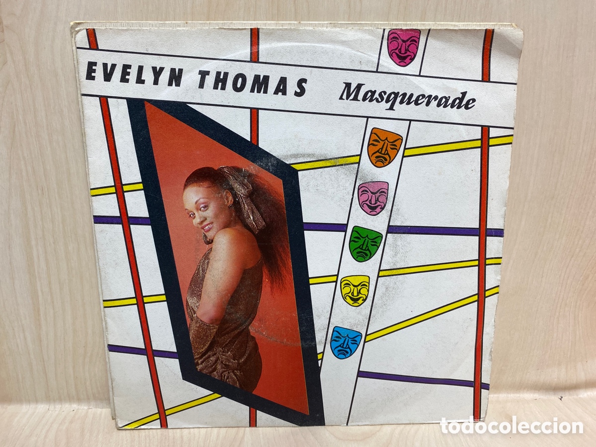 Discos de vinilo: Evelyn Thomas - Masquerade (7&rdquo;, Single) - Foto 1