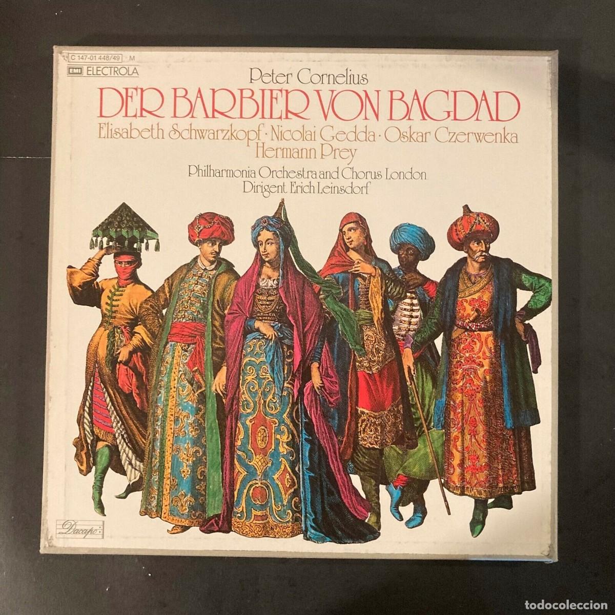 Discos de vinilo: Peter Cornelius DER BARBIER VON BAGDAD 2 LP box set - Foto 1