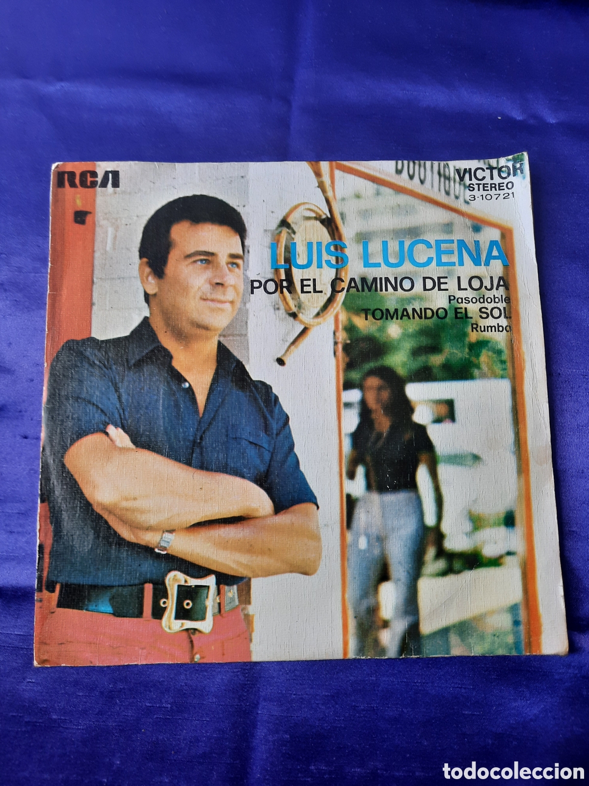 Discos de vinilo: Luis Lucena por el camino de Loja 1972