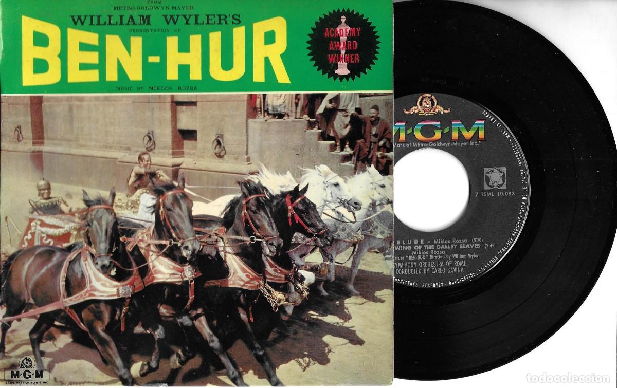 Discos de vinilo: MIKLOS ROZSA BEN HUR - Foto 1