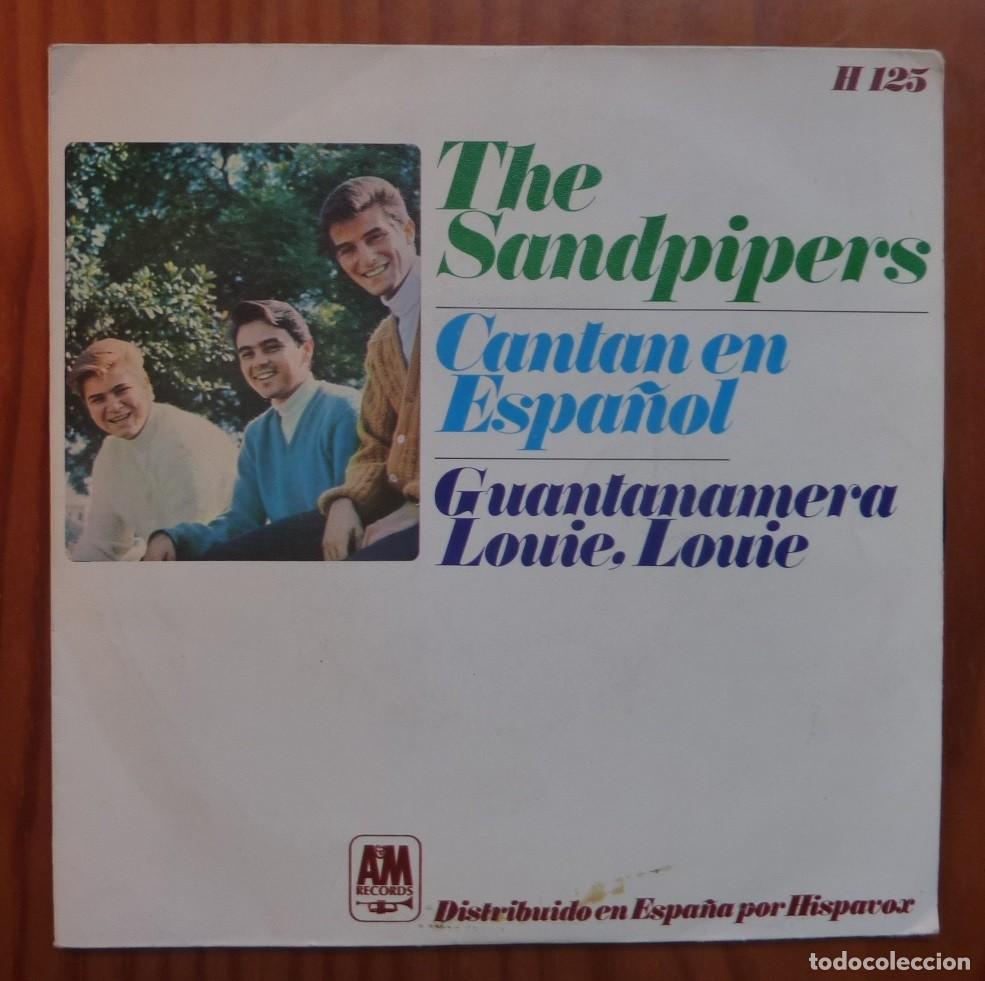 Discos de vinilo: THE SANDPIPERS / GUANTANAMERA / 1966 / SINGLE - Foto 1