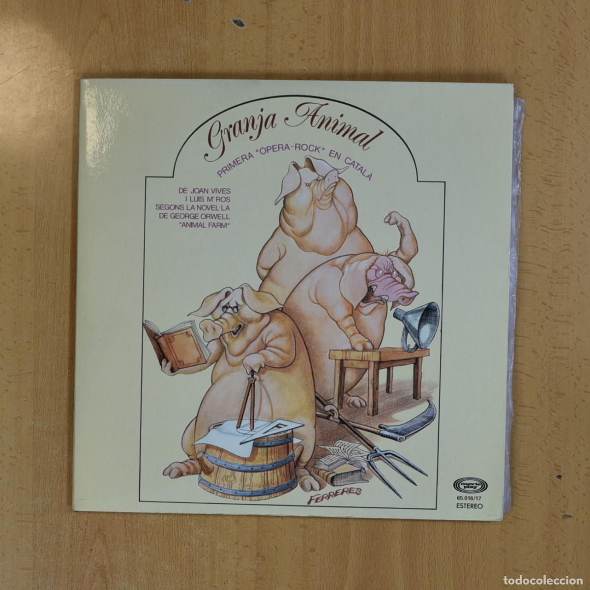 Discos de vinilo: VARIOS - GRANJA ANIMAL - GATEFOLD 2 LP - Foto 1