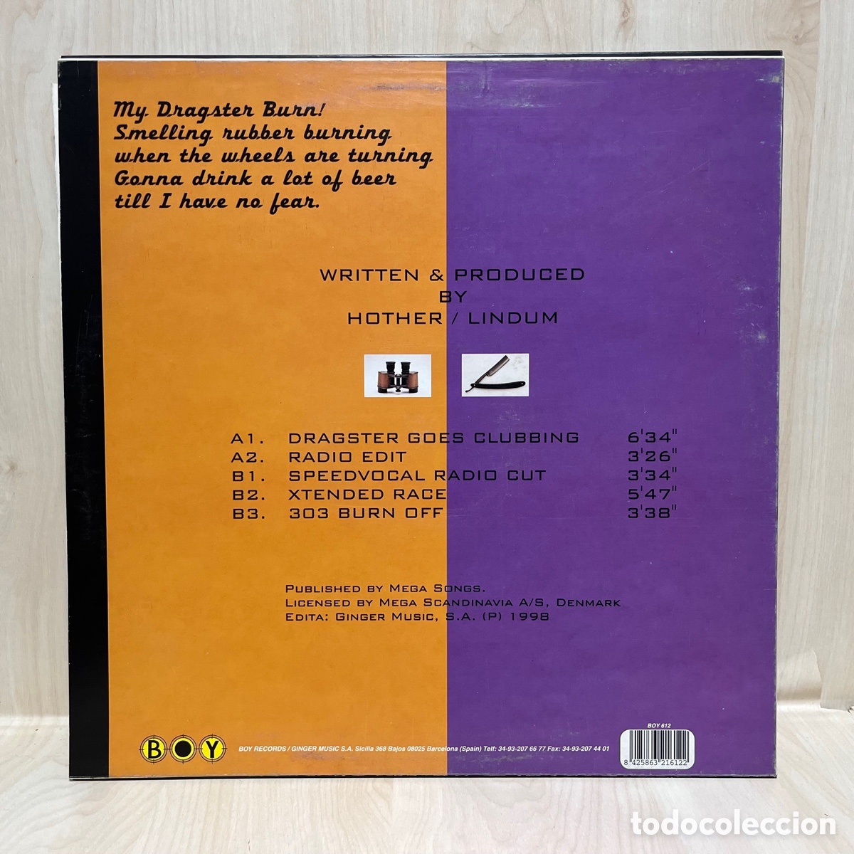 Discos de vinilo: Filterfuzz - My Dragster Burn (12&rdquo;) - Foto 2