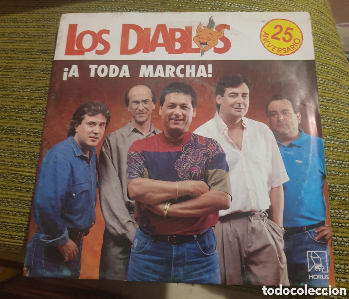 Discos de vinilo: Los diablos - &iexcl;A toda marcha! - Foto 1