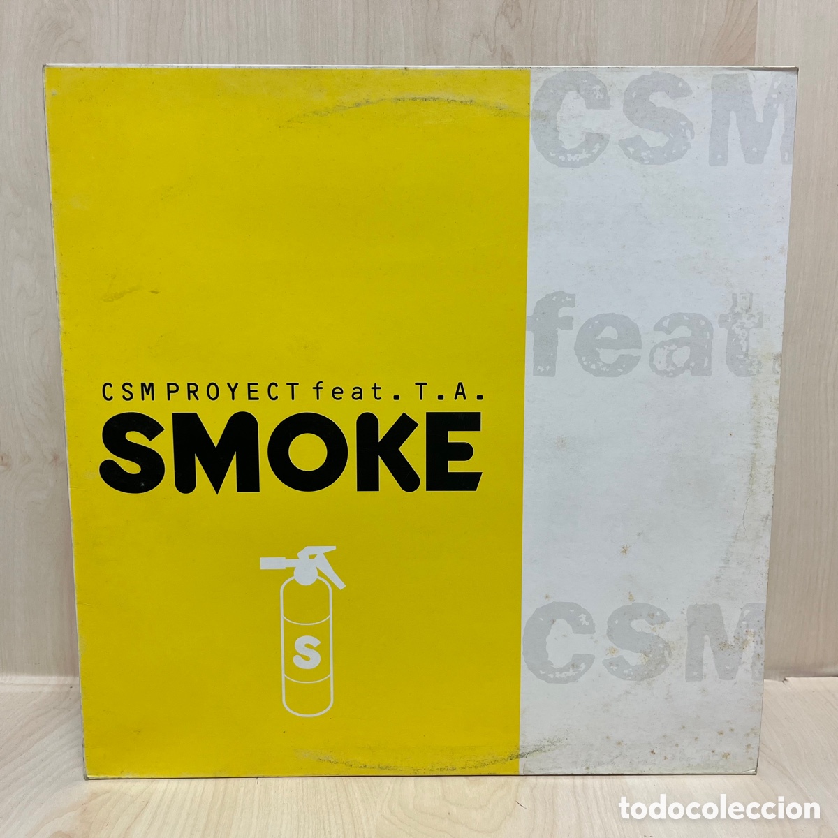 Discos de vinilo: CSM Project Feat. T.A. - Smoke (12&rdquo;) - Foto 1