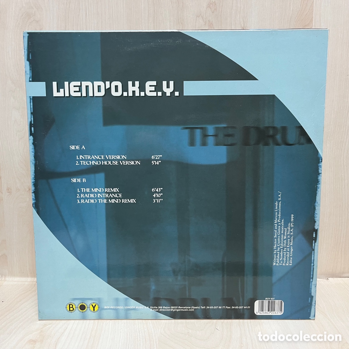 Discos de vinilo: Liend O.K.E.Y. - The Drum (12&rdquo;) - Foto 2