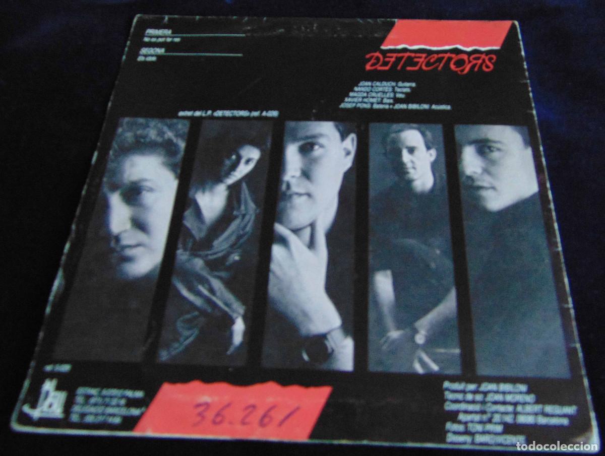 Discos de vinilo: DETECTORS - NO ES POT FER RES - SINGLE 1986 - Foto 3