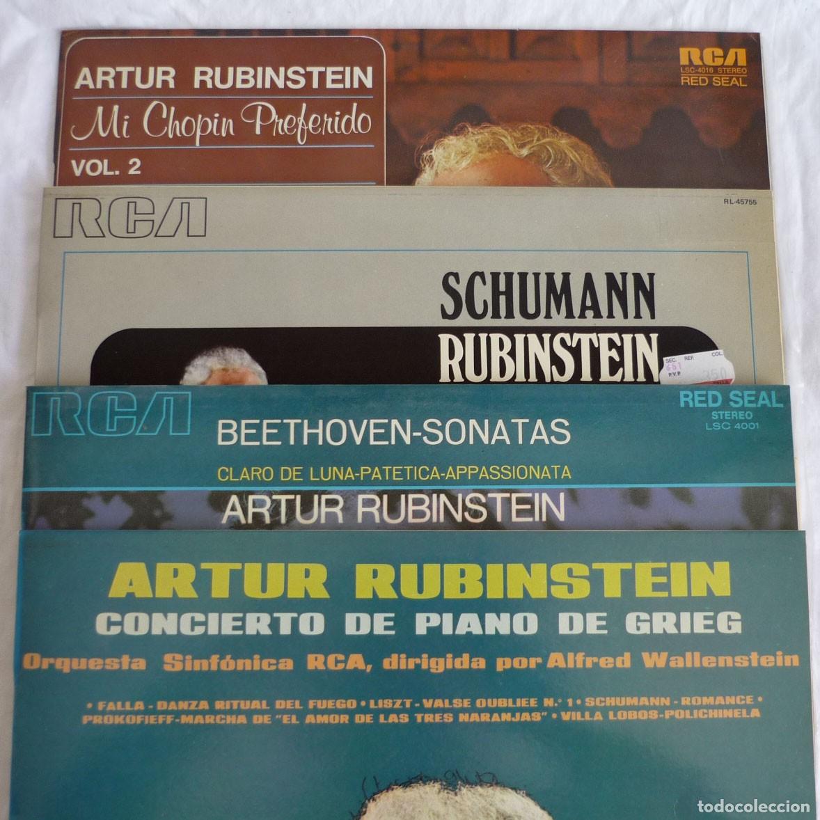 Discos de vinilo: 4 LPs vinilo Artur Rubinstein - Foto 1