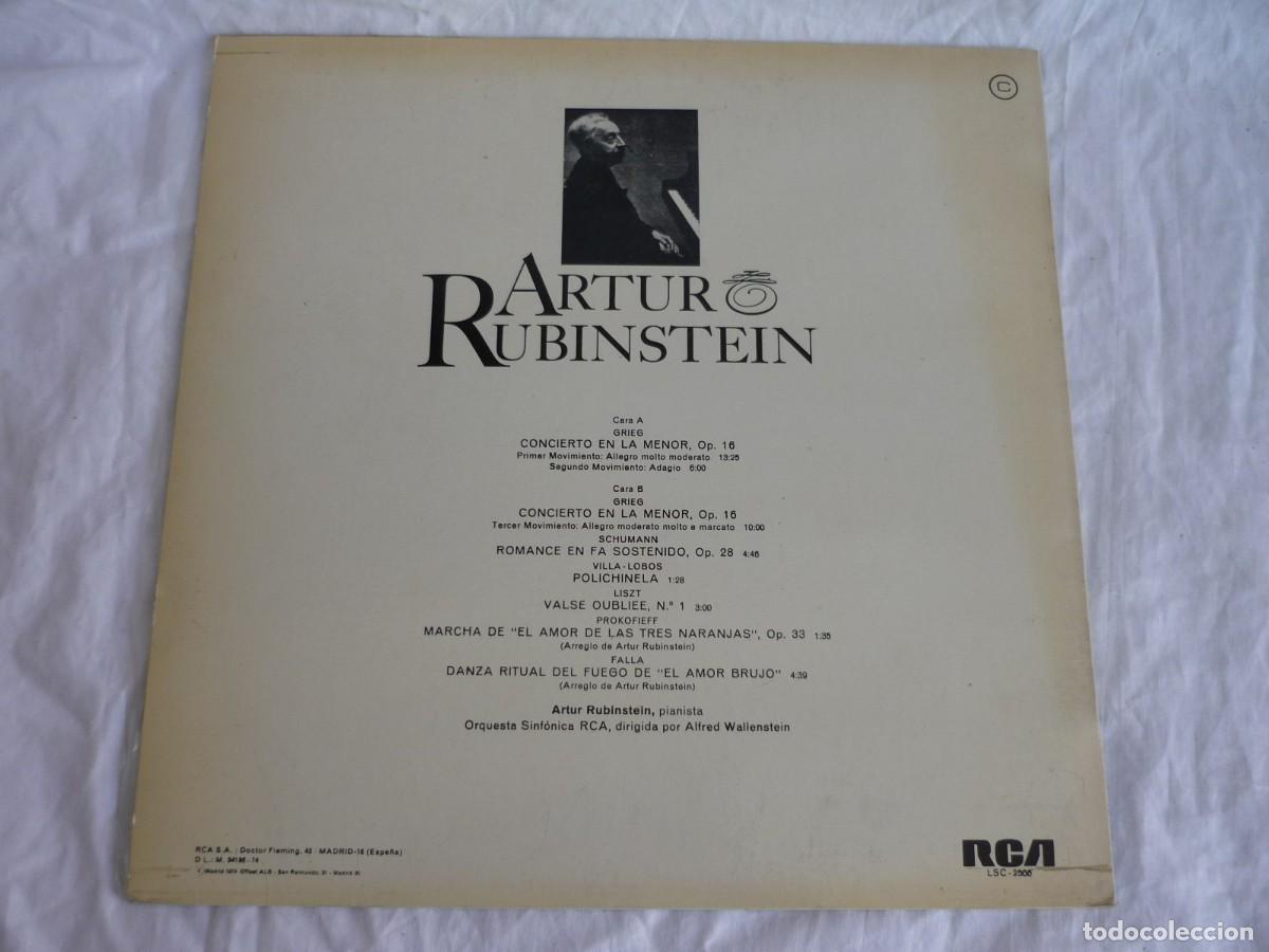 Discos de vinilo: 4 LPs vinilo Artur Rubinstein - Foto 5