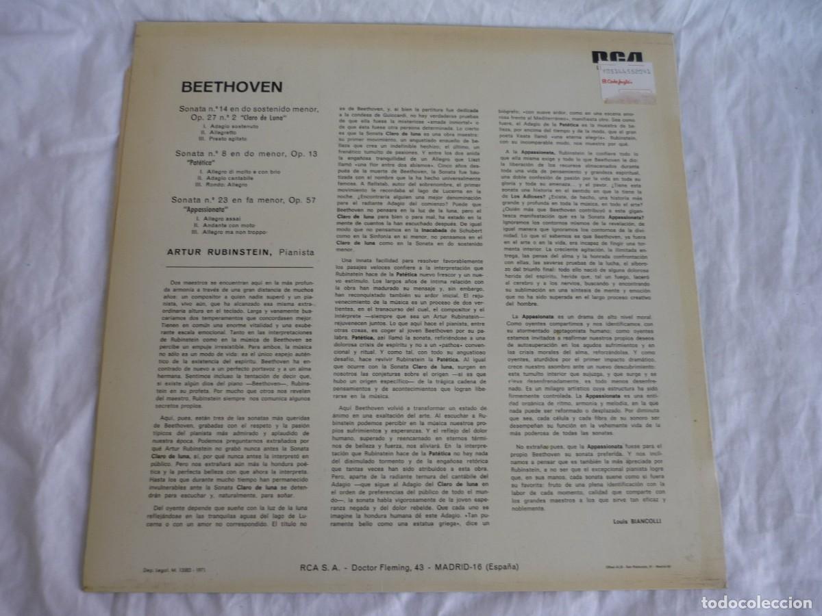 Discos de vinilo: 4 LPs vinilo Artur Rubinstein - Foto 7