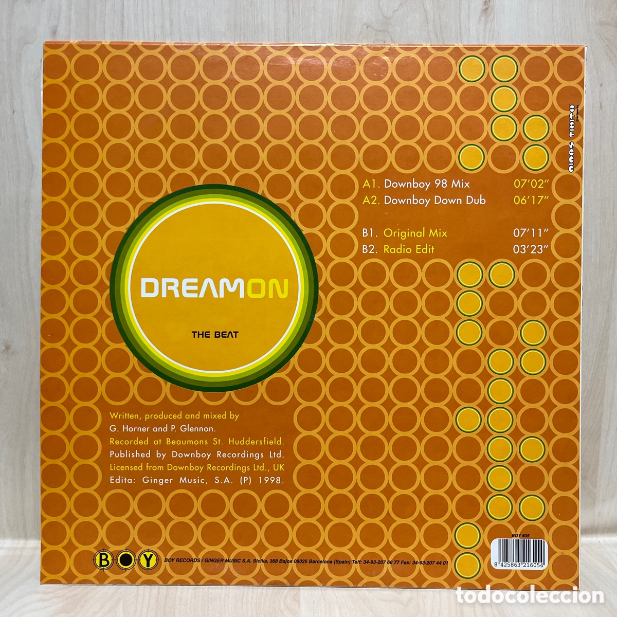 Discos de vinilo: Dreamon - The Beat (12&rdquo;) - Foto 2