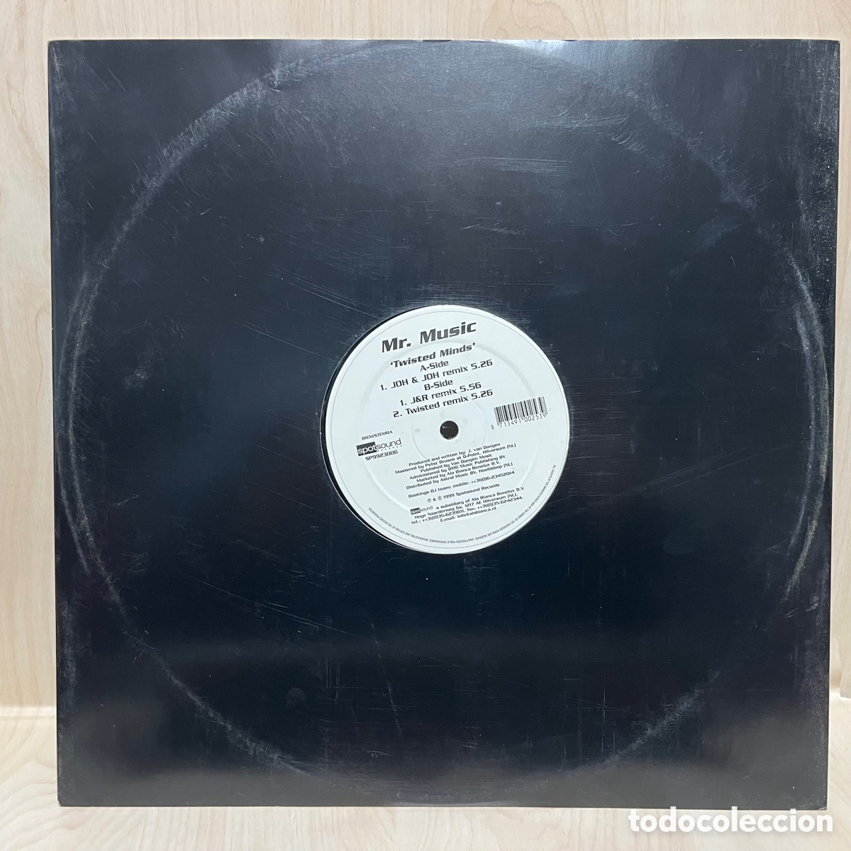 Discos de vinilo: Mr. Music - Twisted Minds (12&rdquo;) - Foto 1
