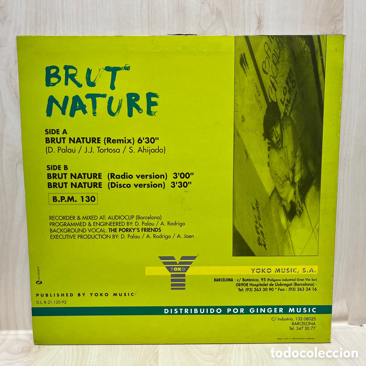 Discos de vinilo: Jou Perinyon - Brut Nature (12&rdquo;, Maxi) - Foto 2