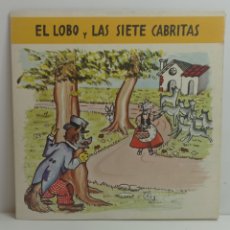 Discos de vinilo: EL LOBO Y LAS SIETE CABRITAS (PHONOGRAMA 1967, FLEXIDISC GATEFOLD)1