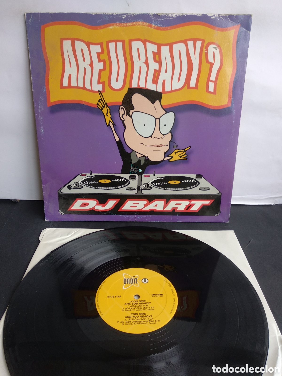 Discos de vinilo: *DJ. BART, THIS SIDE ARE YOU READY? SPAIN, ORBIT, 1998, J.1 - Foto 1