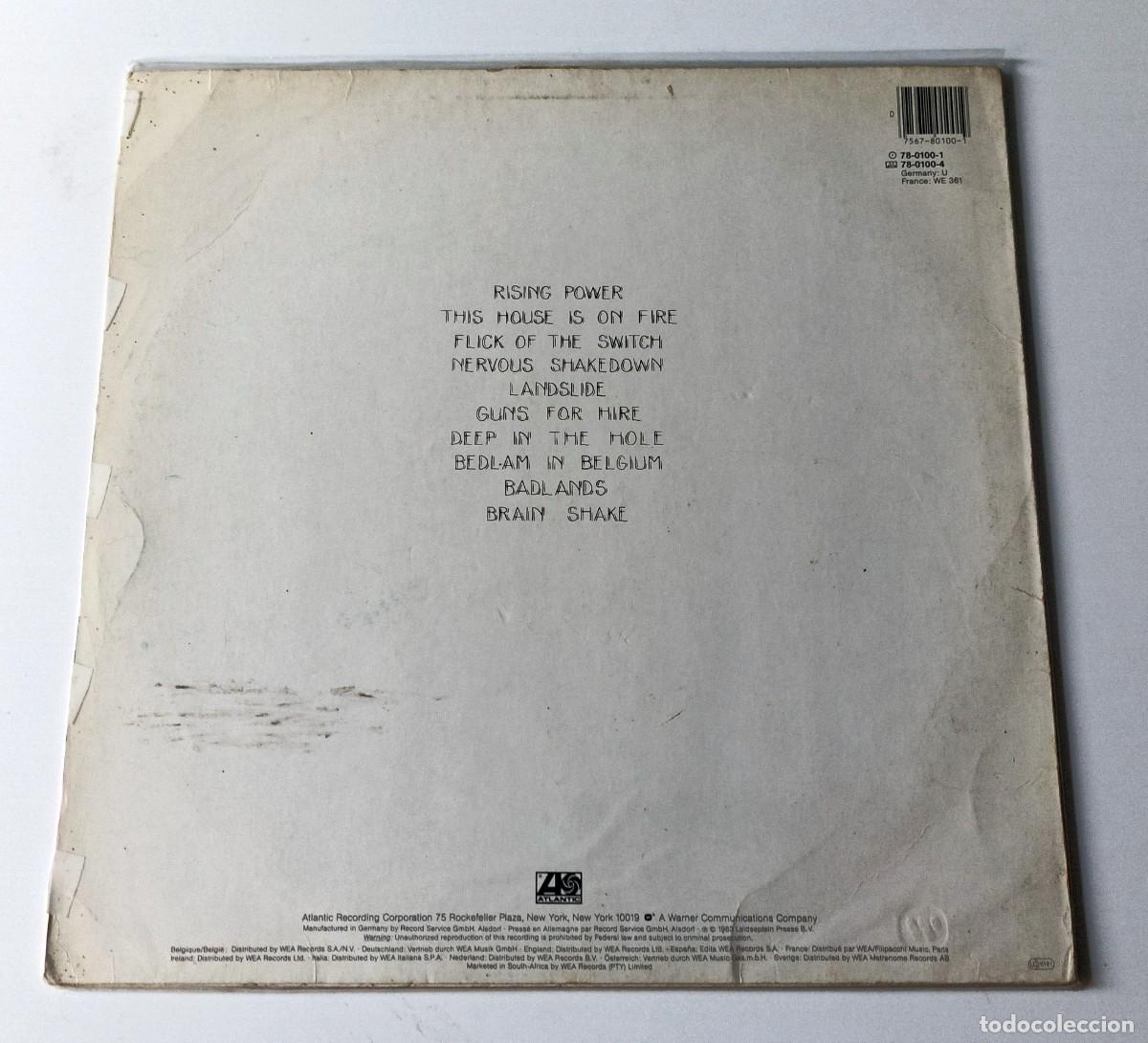 Discos de vinilo: LP AC/DC - FLICK OF THE SWITCH - Foto 2