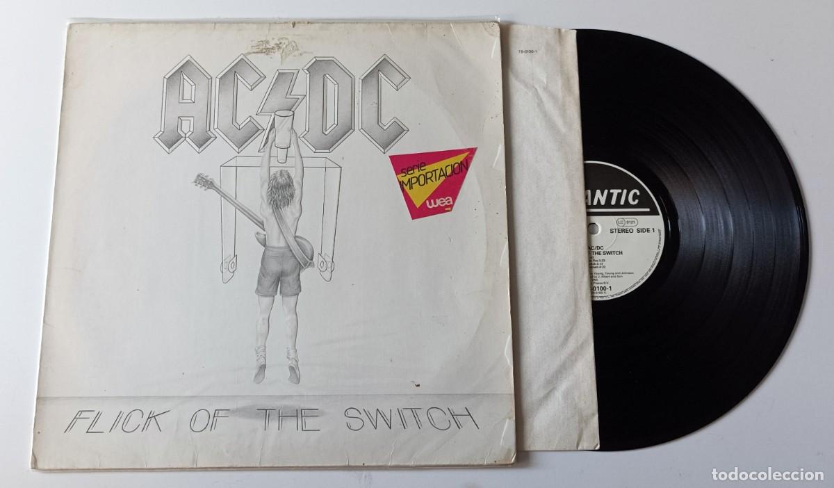 Discos de vinilo: LP AC/DC - FLICK OF THE SWITCH - Foto 3