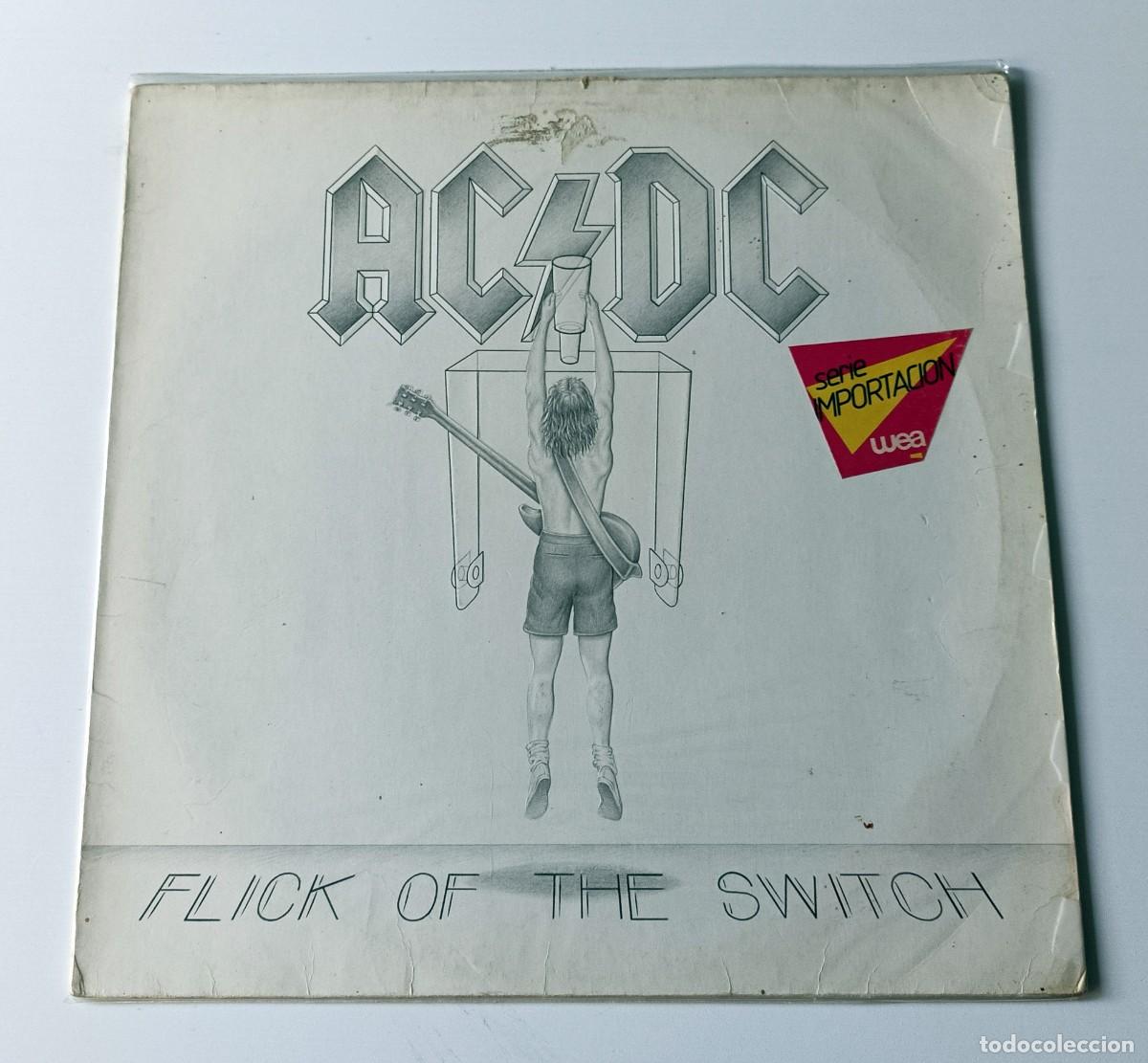Discos de vinilo: LP AC/DC - FLICK OF THE SWITCH - Foto 1