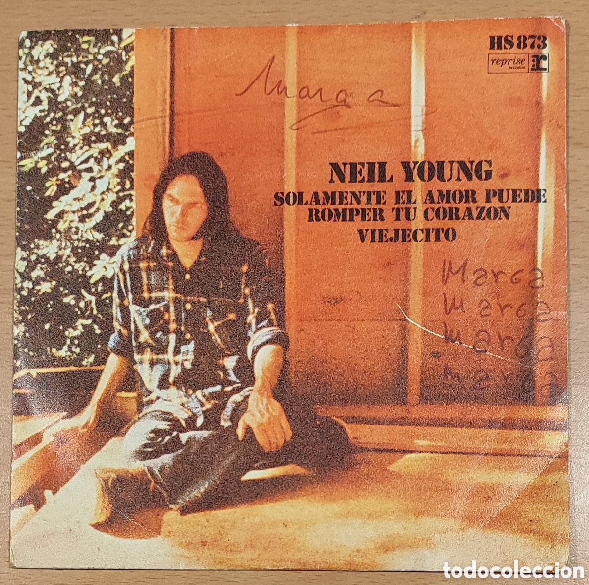 Discos de vinilo: NEIL YOUNG - SOLAMENTE EL AMOR PUEDE ROMPER TU CORAZON - Foto 1