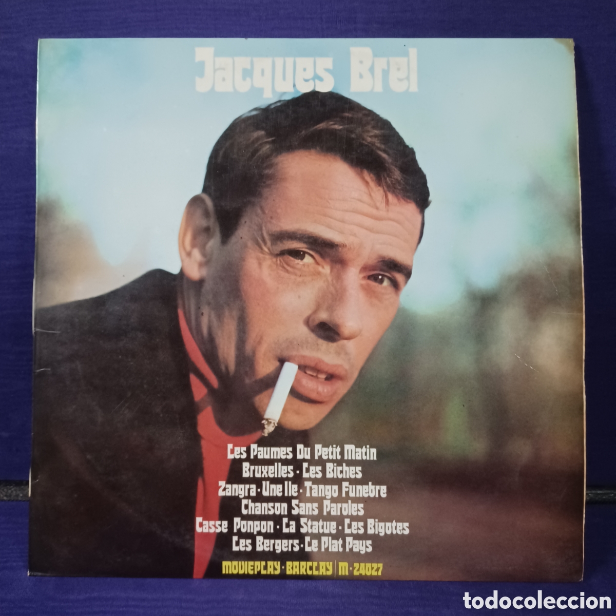 Discos de vinilo: JACQUES BREL 1971 MOVIEPLAY SPAIN - Foto 1