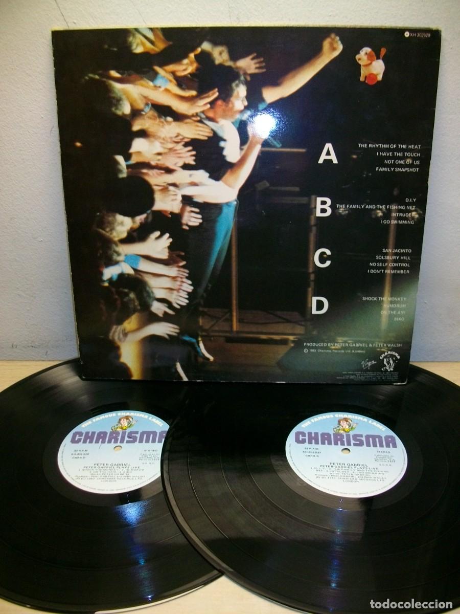 Discos de vinilo: Peter Gabriel &ndash; Plays Live 2 x LP - Foto 2