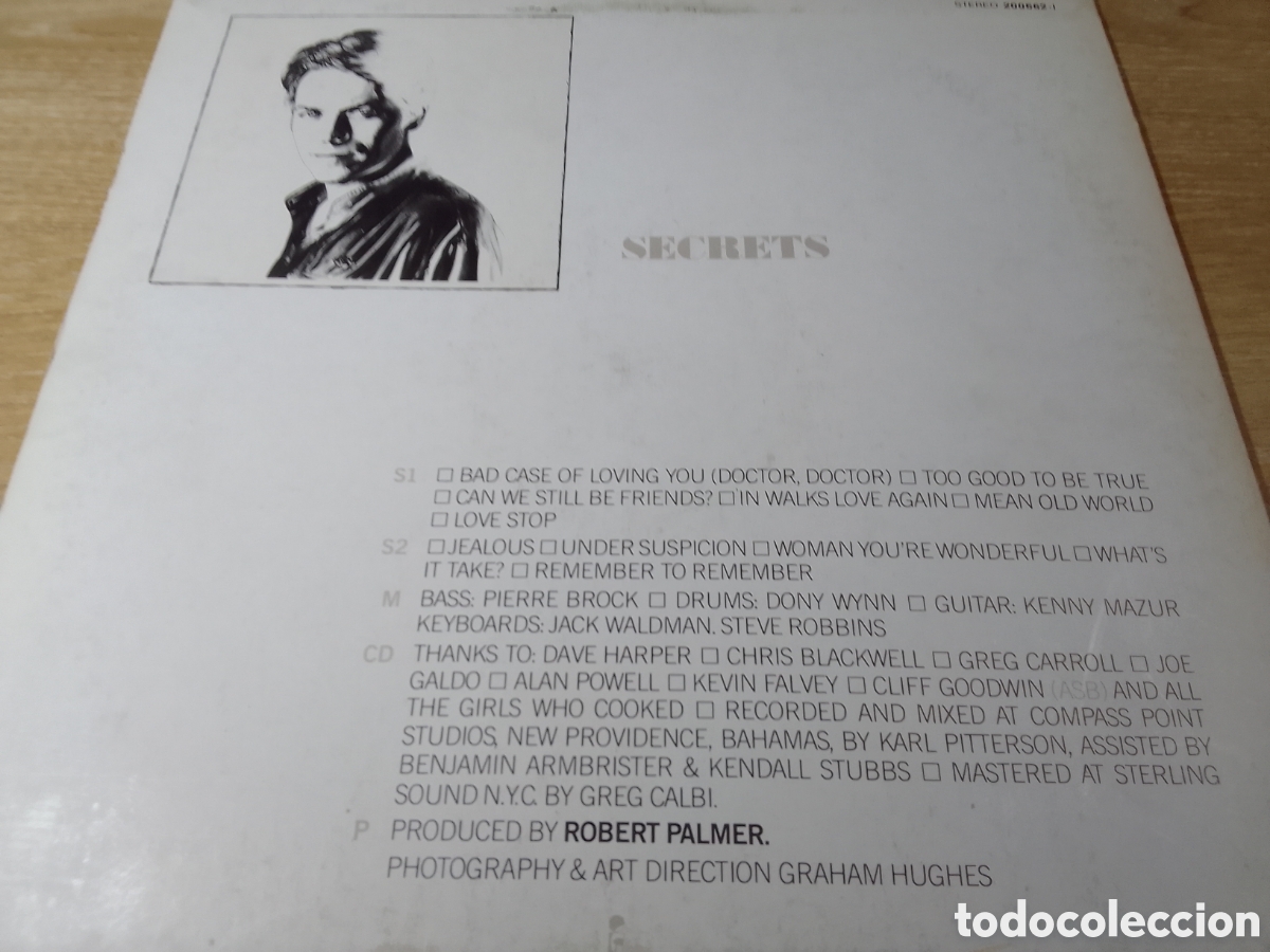 Discos de vinilo: ROBERT PALMER SECRETS - Foto 2