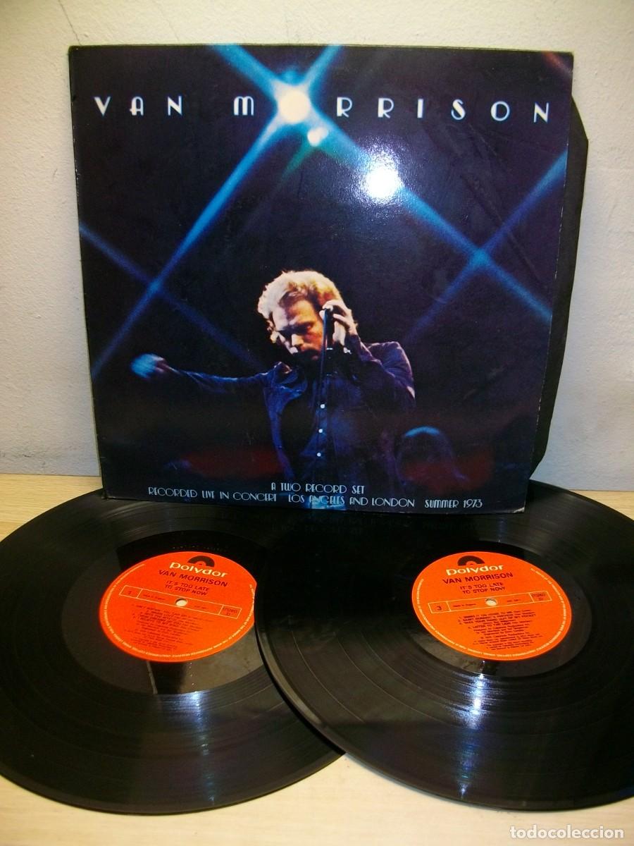 Discos de vinilo: Van Morrison -Its Too Late to Stop Now 2 x LP - Foto 1