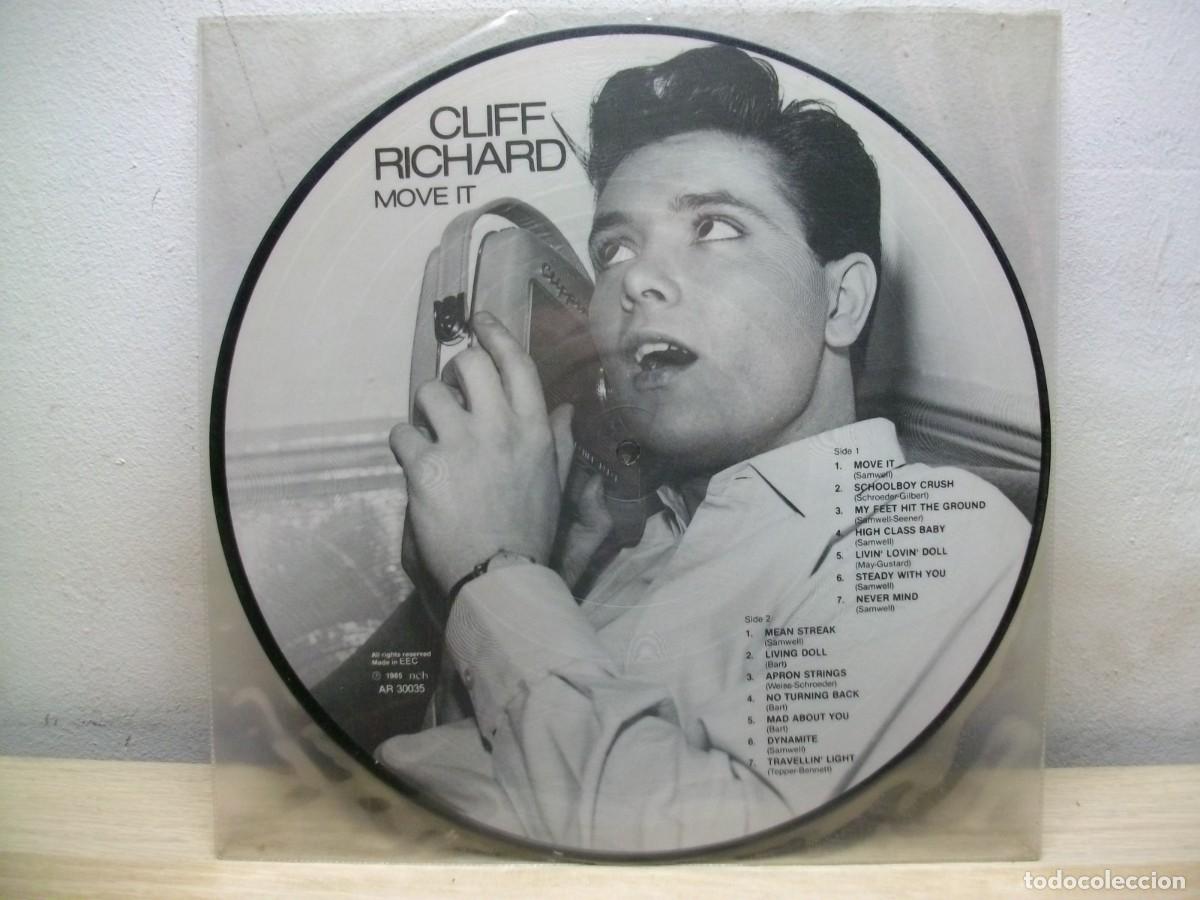 Discos de vinilo: Cliff Richard &ndash; Move It LP COLOREADO - Foto 1