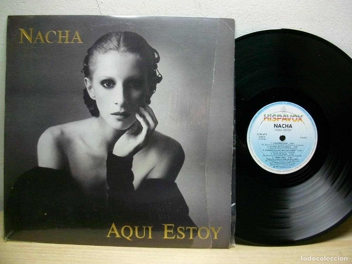 Discos de vinilo: Nacha &ndash; Aqu&iacute; Estoy LP - Foto 1