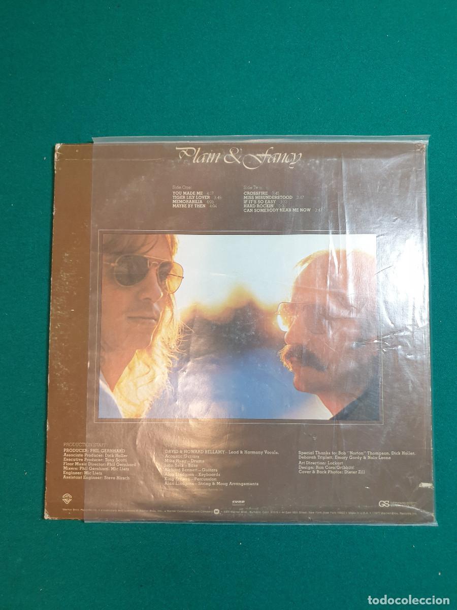 Discos de vinilo: Bellamy Brothers &ndash; Plain & Fancy - Foto 2