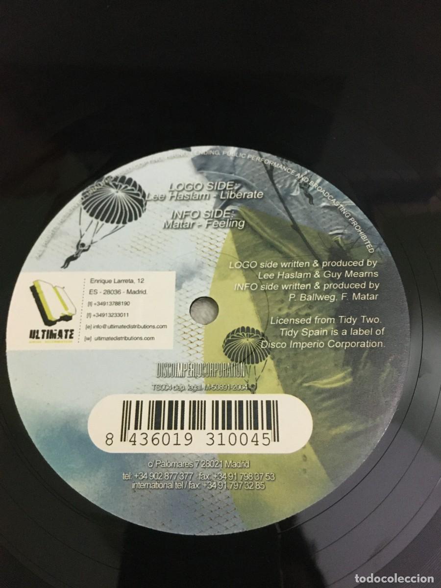 Discos de vinilo: Lee Haslam / Matar &lrm;&ndash; Liberate / Feeling - Foto 4