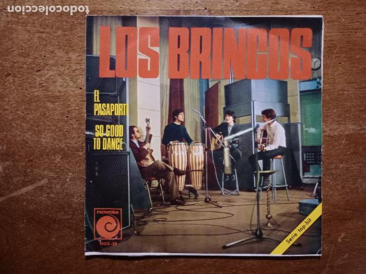Discos de vinilo: Los Brincos - el pasaporte + so good to dance - Foto 1