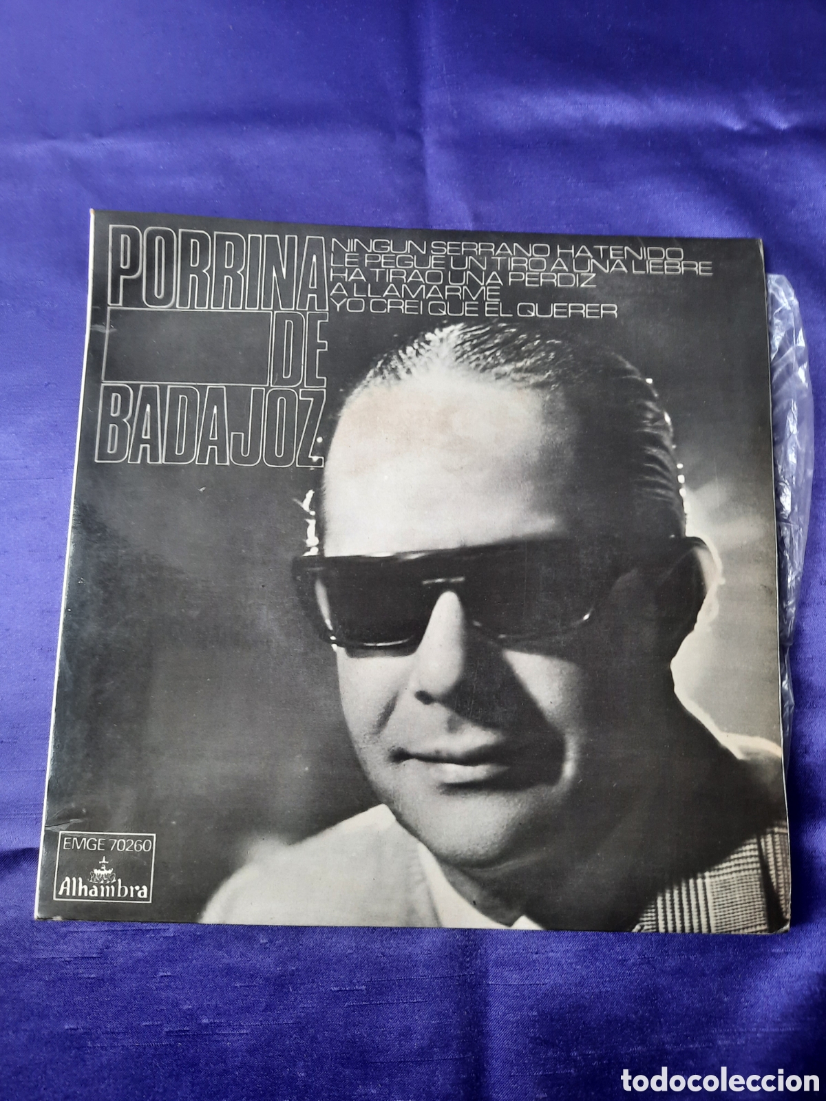 Disques de vinyle: Porrina de Badajoz Single 1962.