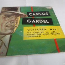 Discos de vinilo: CARLOS GARDEL /GUITARRA MIA,OTARIO QUE ANDAS PENANDO + 2 -- EP.RCA AÑO 1962