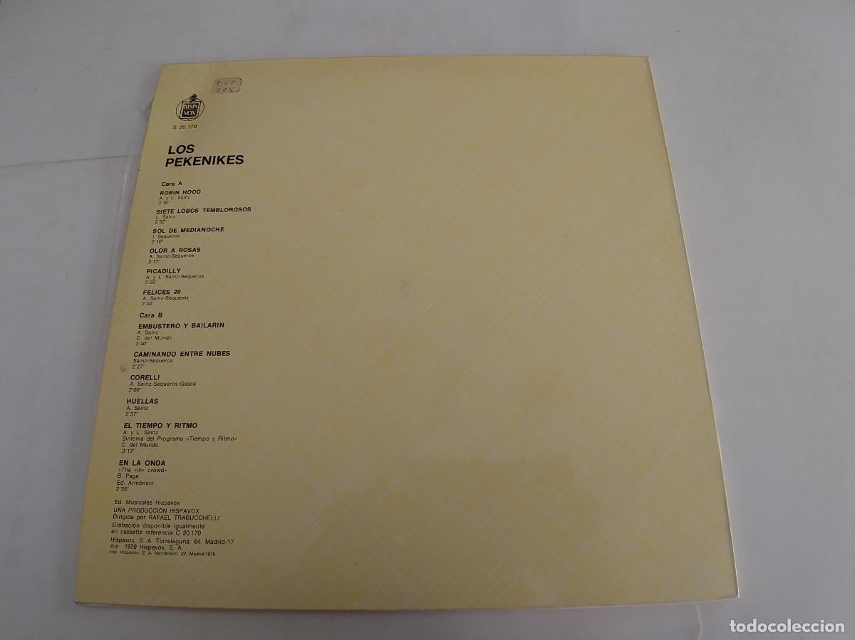 Discos de vinilo: LOS PEKENIKES-LP ROBIN HOOD - Foto 2