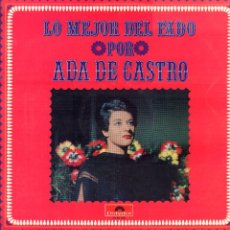Discos de vinilo: ADA DE CASTRO - LO MEJOR DEL FADO / LP POLYDOR 1970 / BUEN ESTADO RF-15588. Lote 394581209